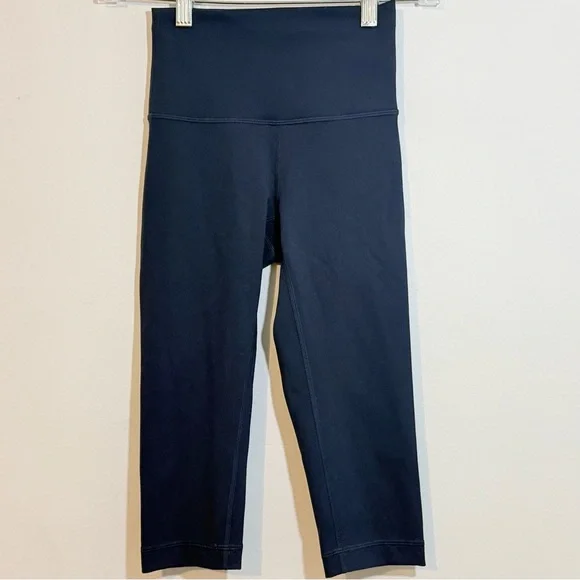 Lululemon Wunder Under Leggings Bundle | Teal & Navy High Rise Luxtreme — Size 2 - Picture 2 of 11